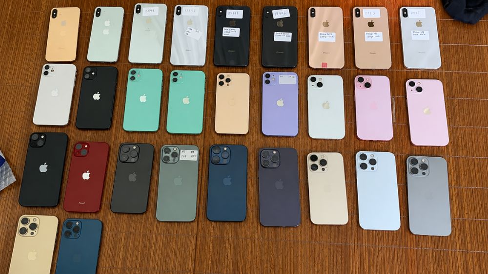 29 điện thoại iPhone trị giá khoảng 200 triệu đồng là tang vật vụ trộm khiến Kiều Văn Duẩn bị Cảnh sát cơ động Nghệ An bắt giữ.