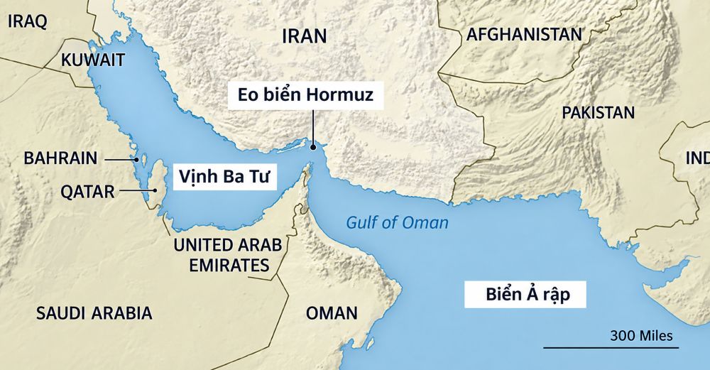 Iran cảnh báo lập vùng cấm hàng hải tại Vịnh Ba Tư và đe dọa phong tỏa eo biển Hormuz trong căng thẳng với Mỹ.