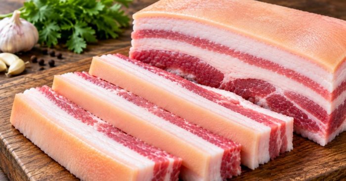 Mỡ heo chứa cả chất béo bão hòa và không bão hòa. Ăn bao nhiêu để hạn chế cholesterol xấu LDL và bảo vệ sức khỏe tim mạch?