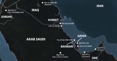 Patriot Mỹ căng mình chặn tên lửa Iran tại căn cứ ở Jordan