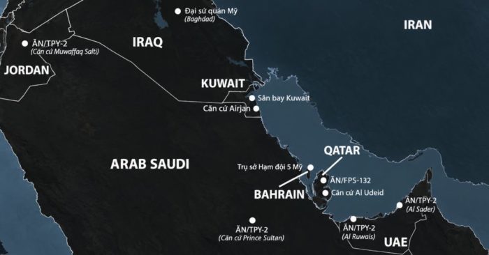 Patriot Mỹ căng mình chặn tên lửa Iran tại căn cứ ở Jordan