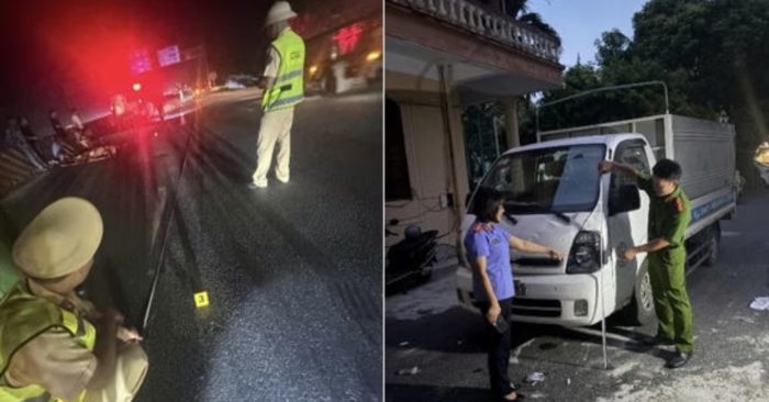 Mảnh nhựa vỡ tại hiện trường giúp Công an Hưng Yên truy tìm xe tải và tài xế liên quan vụ tai nạn chết người sau 20 giờ.